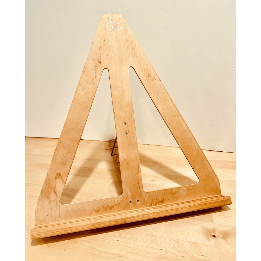 Vintage Anco Bilt Wooden Tabletop Easel Art Display Stand Folding Studio Glendal